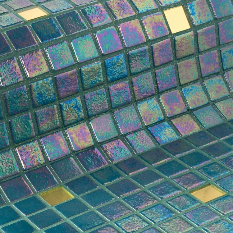 Стеклянная мозаичная смесь Ezarri Jade Gold